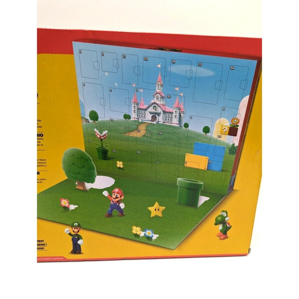 2023 Nintendo Super Mario Pop-Up Environment 24 Pieces Advent Calendar Christmas